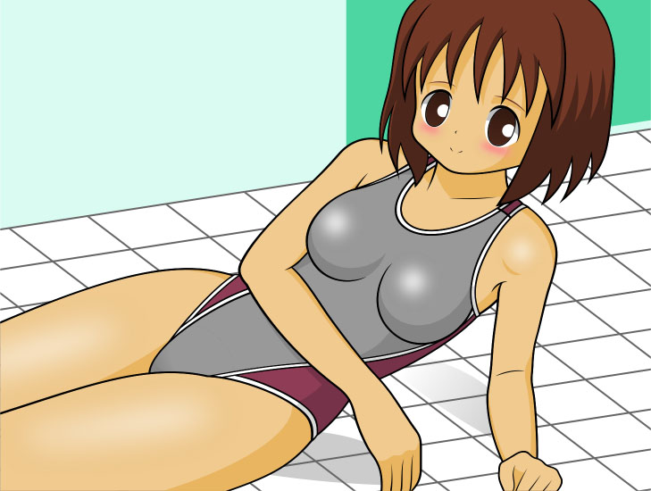 Japanese girl, lycra fetish (no nude)