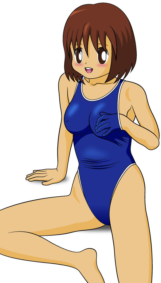 minimal hentai - a young swimsuit girl (no nude)