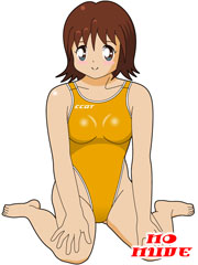 a girl in swimsuit