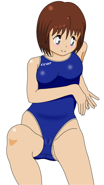 minimal hentai - a girl in swimsuit (test)