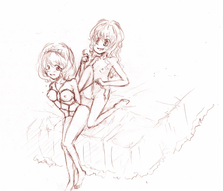 魔理沙、アリスを亀甲縛るの巻。 魔理沙、アリスを亀甲縛るの巻。